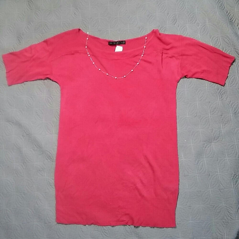 Cute Little pink sweater from The Limited